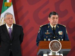 AMLO nombró a Luis Cresencio Sandoval como encargado de la operación de la Guardia Nacional. FOTO: Presidencia