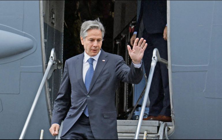 En la visita de Antony Blinken se tratarán temas de comercio y política bilateral. AFP