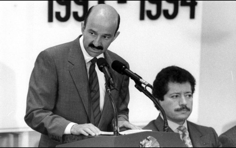 Carlos Salinas de Gortari fue declarado presidente un 10 de septiembre de 1988. SUN/ARCHIVO