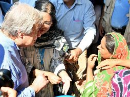 “Pakistán necesita hoy ayuda financiera masiva para superar esta crisis”, dijo Guterres. EFE/W. Hussain