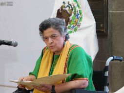 La senadora busca dar voz a los migrantes desde el Senado. ESPECIAL