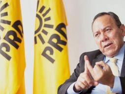 Jesús Zambrano señaló que pese a que la coalición Va por México se encuentra suspendida a nivel nacional, a nivel estatal continuará. Foto: Notimex