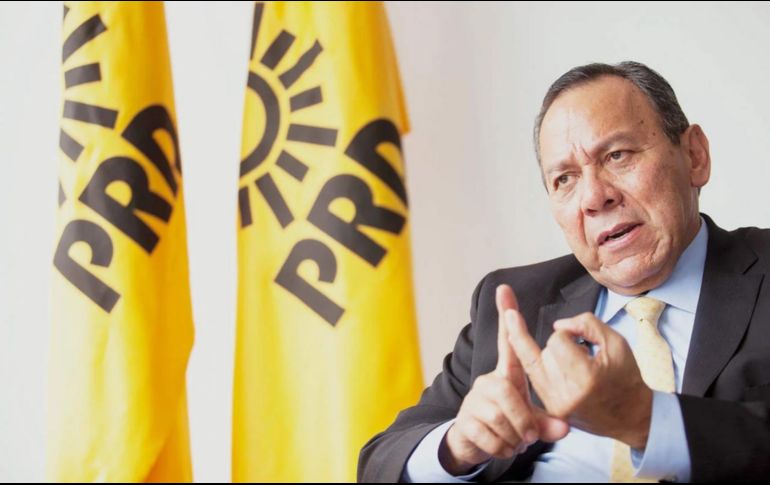 Jesús Zambrano señaló que pese a que la coalición Va por México se encuentra suspendida a nivel nacional, a nivel estatal continuará. Foto: Notimex