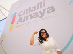 Citlalli Amaya (c) resaltó una inversión de 90 millones de pesos en nueve programas sociales. EL INFORMADOR/C. Zepeda