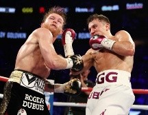 Será el próximo sábado cuando Álvarez y Golovkin se reencuentren en Las Vegas. AFP/ARCHIVO
