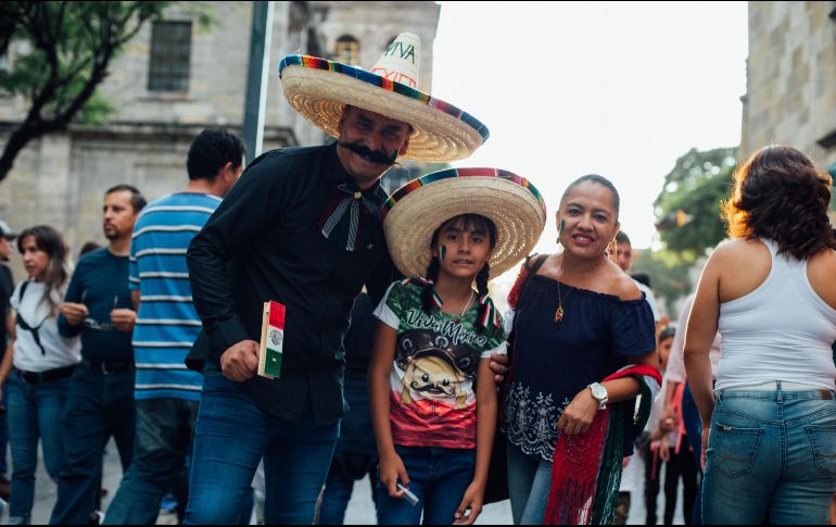 El 15 de septiembre habrá una mega fiesta patria en el Centro de Guadalajara. EL INFORMADOR/ ARCHIVO