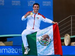 Yahel Castillo, clavadista mexicano que consiguió el cuarto lugar en los Juegos Olímpicos de Tokio 2020. NTX/ARCHIVO
