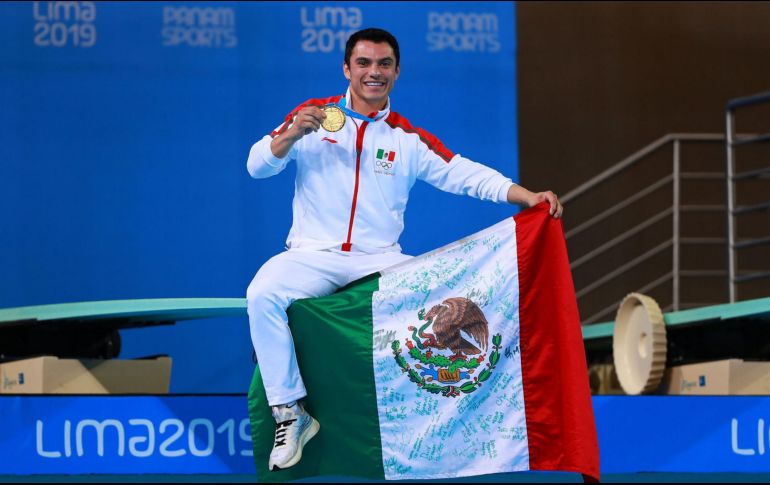 Yahel Castillo, clavadista mexicano que consiguió el cuarto lugar en los Juegos Olímpicos de Tokio 2020. NTX/ARCHIVO