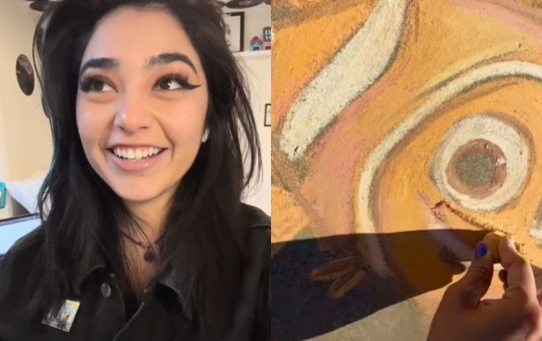 Joven da vida a personajes animados de Pixar  TIKTOK @cowboyjess