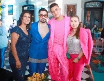 Vicenta Torres, Diego Chirino, Luis Torres y Julie Van. GENTE BIEN JALISCO/Antonio Martínez
