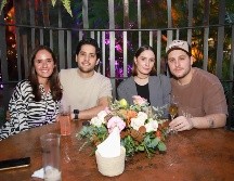 Claudia Báez, Rodrigo Salcedo, Paulina Lau y Carlos Unger. GENTE BIEN JALISCO/Antonio Martínez