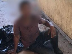 A través de su cuenta de Twitter, el secretario de Seguridad Pública del Estado, Cristóbal Castañeda Camarillo, difundió una imagen del sujeto. TWITTER/@Mtro_CCastaneda