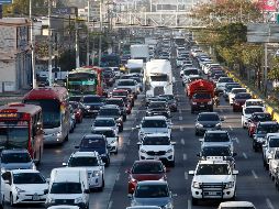 La intención de un segundo piso es disminuir el congestionamiento vial que tiene actualmente la avenida López Mateos. EL INFORMADOR/ ARCHIVO