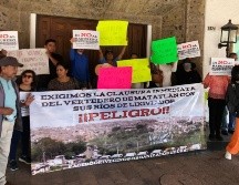 Los afectados pidieron la intervención del gobernador para que deje de operar el tiradero y que el Ayuntamiento de Guadalajara deje de enviar residuos. EL INFORMADOR / R. Rivas