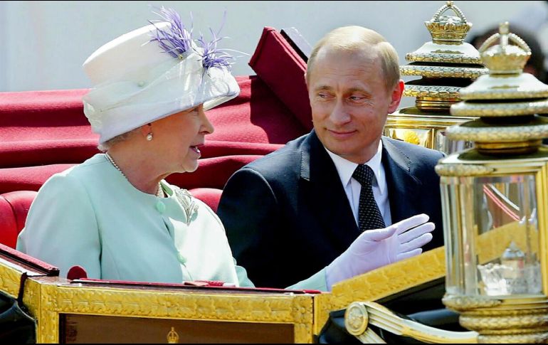 La pasada semana, Putin envió un telegrama de condolencias por la muerte de la reina a los 96 años de edad, destacando su 