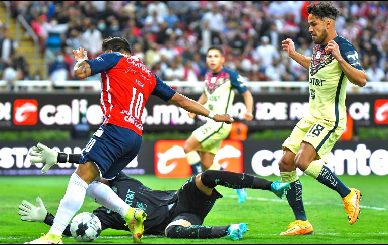 América y Chivas se medirán en la cancha del Estadio Azteca por la Jornada 15 del Apertura 2022. IMAGO7