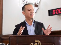 Luis Cisneros Quitarte explicó su iniciativa ante representantes de la iniciativa privada y de la sociedad civil organizada. TWITTER/luiscisnerosq