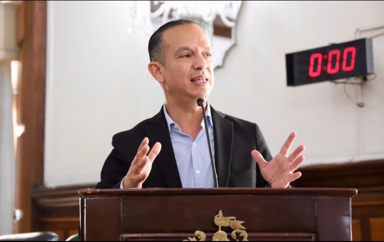 Luis Cisneros Quitarte explicó su iniciativa ante representantes de la iniciativa privada y de la sociedad civil organizada. TWITTER/luiscisnerosq