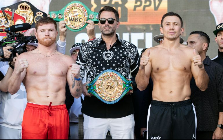 La noche de este sábado será la última vez que estos peleadores vuelvan a los golpes y terminen la rivalidad que comenzó en 2011 en una simple sesión de sparring. EFE / E. Laurent