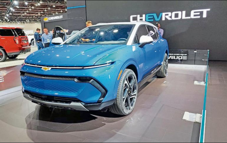 La Equinox EV será hecha en México y contará con una autonomía de 480 kilómetros. ESPECIAL