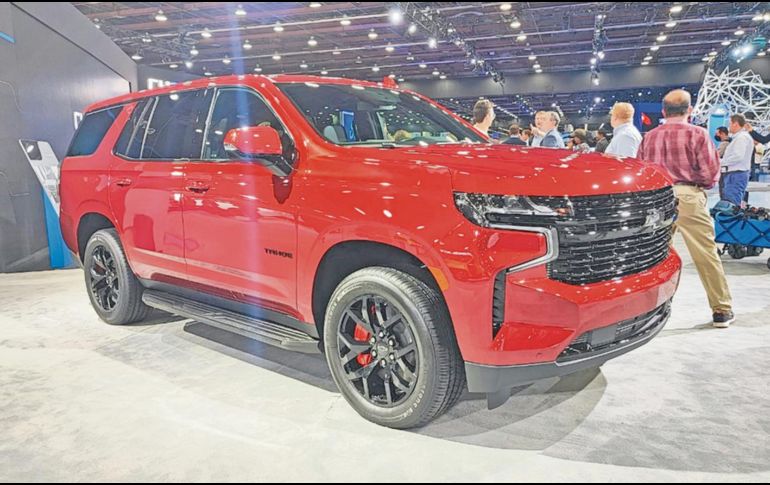Chevrolet Tahoe RST tendrá un V8 de 6.2 litros y 433 HP. ESPECIAL
