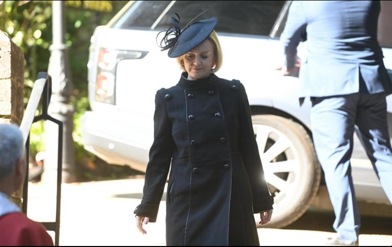 Truss prevé reunirse el domingo con el primer ministro de Canadá, Justin Trudeau, el presidente de Polonia, Andrzej Duda, y el primer ministro irlandés, Micheál Martin. EFE / N. Hall