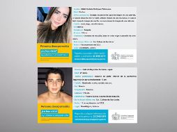 A ambos la última que se les vio fue en la colonia Colinas de San Javier en Guadalajara. FACEBOOK / Comisión de Búsqueda de Personas del Estado de Jalisco
