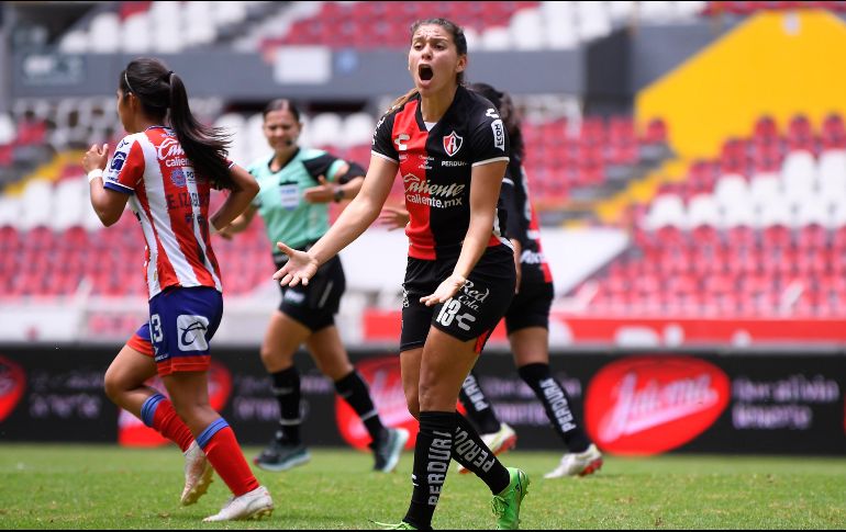 Tras la derrota, Atlas se queda con 14 unidades, mientras que las potosinas llegan a 12 puntos. IMAGO7