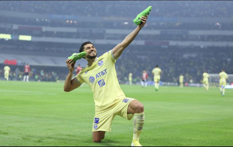 Henry Martín festejó a lo Cuauhtémoc Blanco. IMAGO7