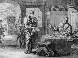 «No pueden ustedes servir a Dios y al dinero». WIKIPEDIA/«Parábola del mayordomo injusto, de Phillip Medhurst