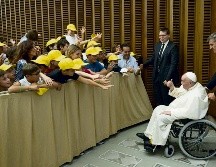 El Papa decidió hacer el cambio de administración de la fundación para optimizar la función humanitaria de la iglesia americana. EFE/Medios del Vaticano