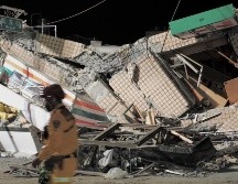 Autoridades confirmaron que varios edificios se derrumbaron, pero afortunadamente estaban vacíos. AFP / S. Yeh