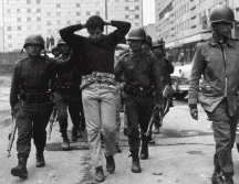 Cientos de estudiantes fueron arrestados durante la ocupación de la UNAM, y enviados a Lecumberri. ESPECIAL/UNAM