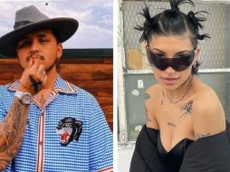 Christian Nodal y su novia Cazzu. ESPECIAL