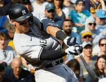Aaron Judge está cerca de establecer un nuevo récord de cuadrangulares en la Liga Americana. La marca actual, de 61, le pertenece a Roger Maris y está vigente desde 1961. AFP