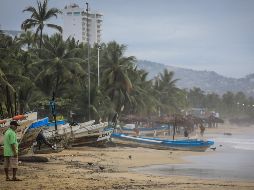 El centro de la tormenta tropical 