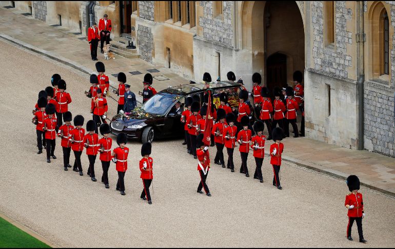 Isabel II será enterrada junto a su marido en el castillo de Windsor. AP / P. Nicholls