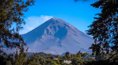 Se detecta actividad volcánica en el Popocatépetl después del sismo. NTX/ARCHIVO
