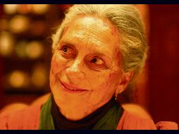 La actriz da vida a la abuela “Josefa”, en la cinta “Mal de ojo”. CORTESÍA