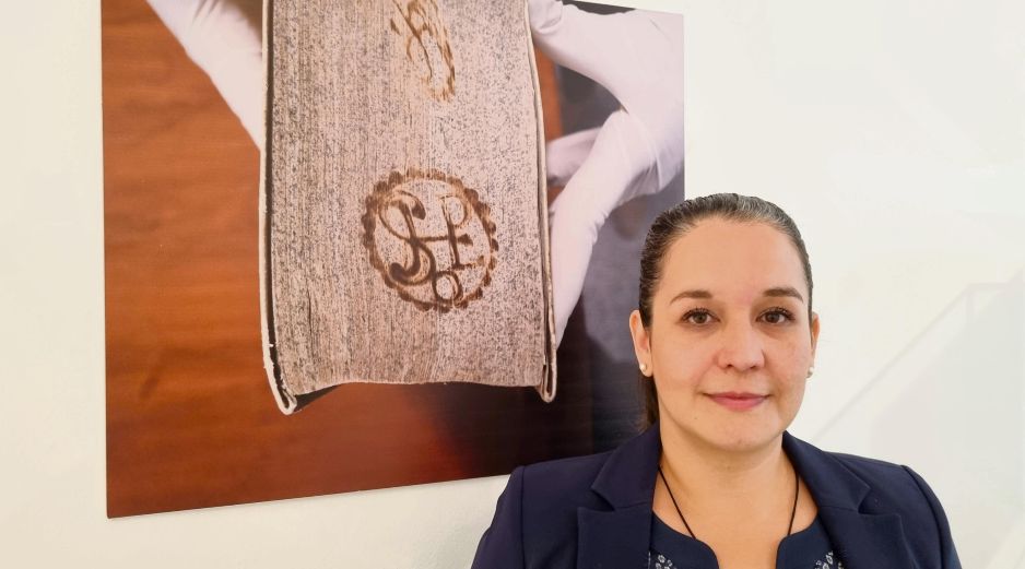 La investigadora Erika Chávez colabora con la curaduría de la exposición. EL INFORMADOR/ R. Solís