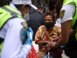 De nuevo hubo crisis nerviosas y escenas de pánico no solo en la Ciudad de México, también en varias regiones de Michoacán, Colima y Jalisco. AFP / P. Pardo