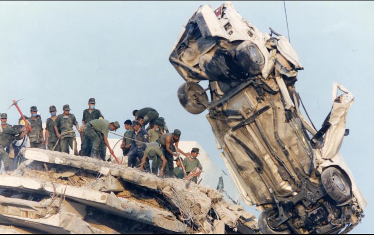 Un día como hoy hace 37 años, la réplica del terremoto terminó por destruir la Ciudad de México. SUN/ARCHIVO
