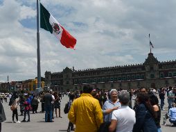 Ayer, la Ciudad de México percibió un sismo de magnitud 7.7, con epicentro en Michoacán. AFP / P. Pardo