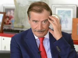 El ex mandatario, Vicente Fox Quezada, fue tendencia en redes sociales el fin de semana. AFP / ARCHIVO