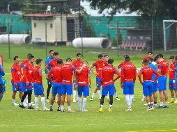 El técnico Ricardo Cadena decidió llevarse a cinco jugadores del equipo Sub-20 para el encuentro de mañana miércoles. IMAGO7