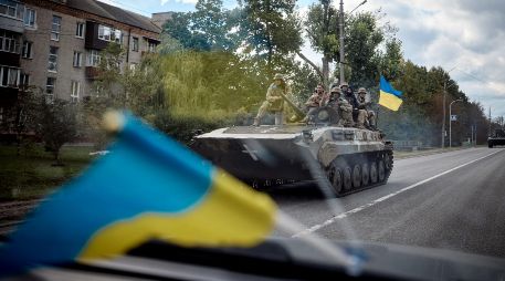 Zelenski citó ocho localidades retomadas por las fuerzas de Kiev en la región de Jersón. AFP / ARCHIVO
