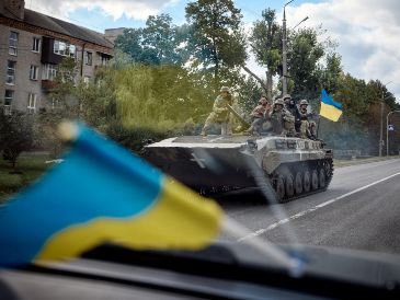 Zelenski citó ocho localidades retomadas por las fuerzas de Kiev en la región de Jersón AFP / ARCHIVO