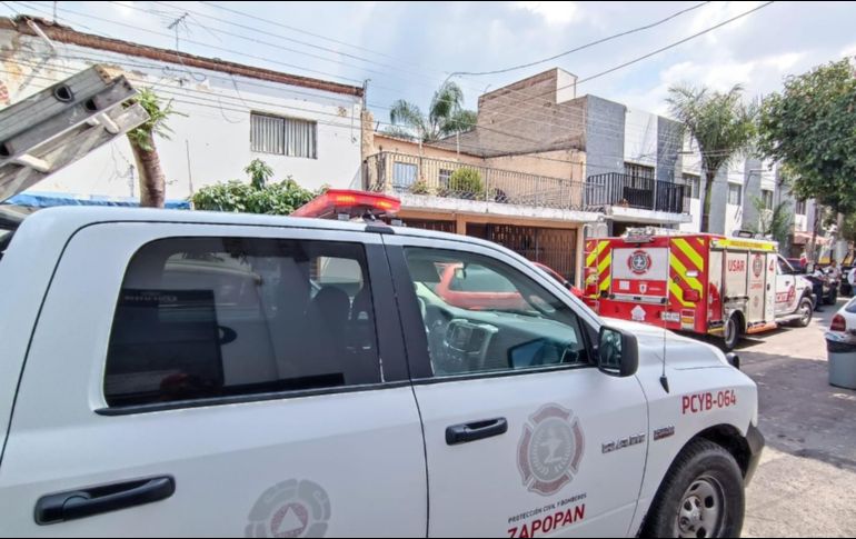 Según detallaron testigos, la víctima iba a reparar el aljibe, aparentemente cambiaría el flotador y unas válvulas. ESPECIAL/Bomberos Zapopan
