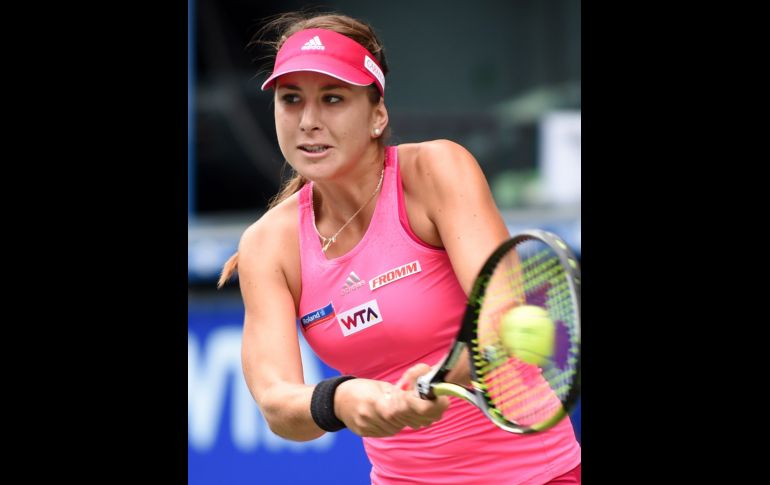 Belinda Bencic se ha ganado entrar en esta lista, no solo por su belleza, sino por su talento con la raqueta. A sus 25 años, la suiza ha ganado 5 títulos y al igual que en el caso de Maria Sakkari, Bencic es una rival incómoda para cualquiera que se le ponga enfrente.  AFP/ARCHIVO