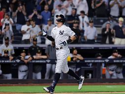 AARON JUDGE. El récord tuvo lugar en la victoria de 9-8 de los Yankees sobre los Pirates. AP / J. Alcheh